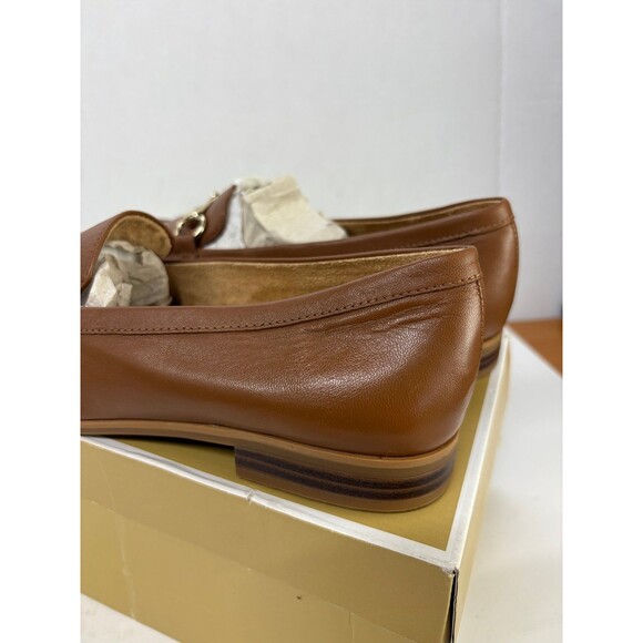 Naturalizer Women's Macey Slip-On Brown Loafers/Flats In Saddle Leather Sz 9.5M - Picture 4 of 8